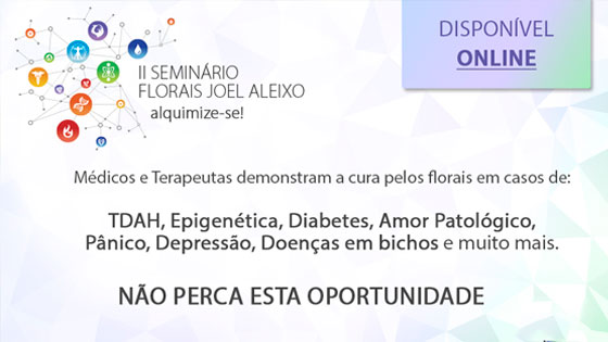 II Seminário Florais Joel Aleixo disponível online